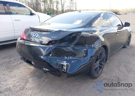 2010 Infiniti G37 z USA, uszkodzony, nr VIN JN1CV6EK9AM103426